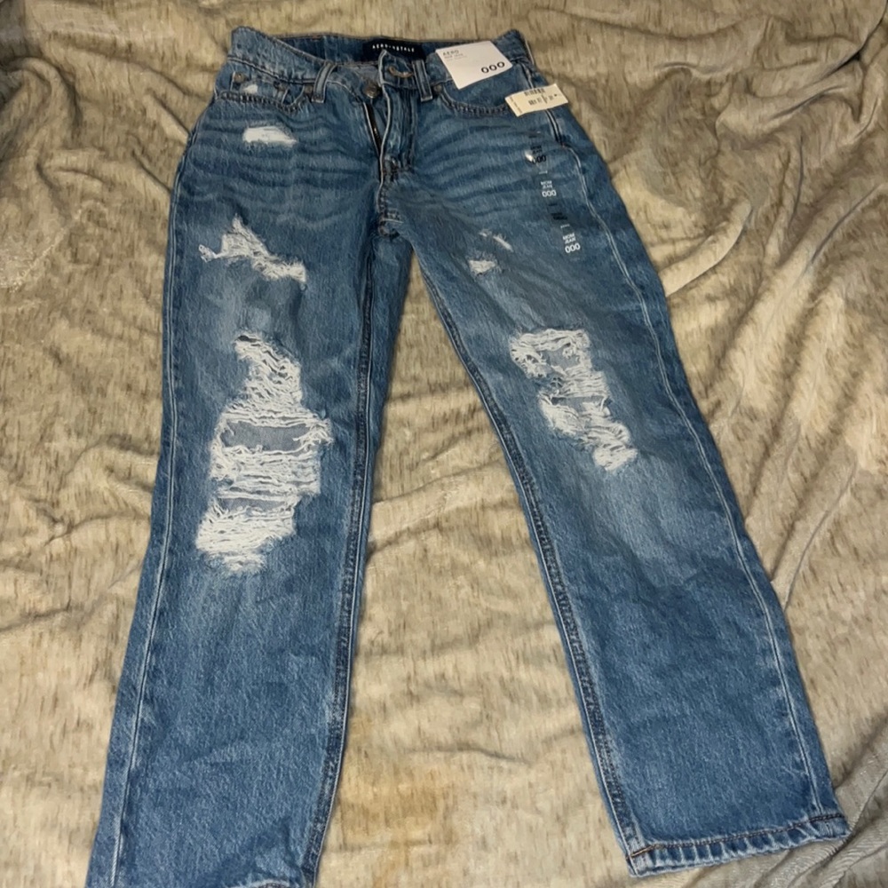 aero mom jeans